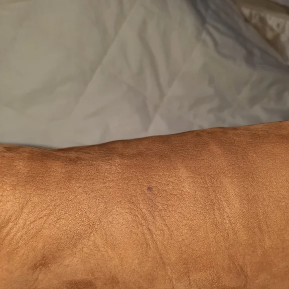 STUART WEITZMAN Thigh-High Boot Suede Leather OTK Cognac Walnut Brown Low Heel 7 - Picture 14 of 16